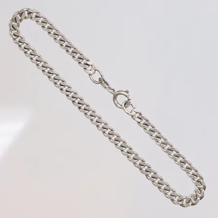 Armband Pansar, längd 19,5cm, bredd 4mm, 925/1000 silver Vikt: 8 g