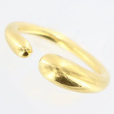 Ring Georg Jensen Mercy Mini Ring stl:15½(49), märkt Georg Jensen, 18K  Vikt: 3,4 g