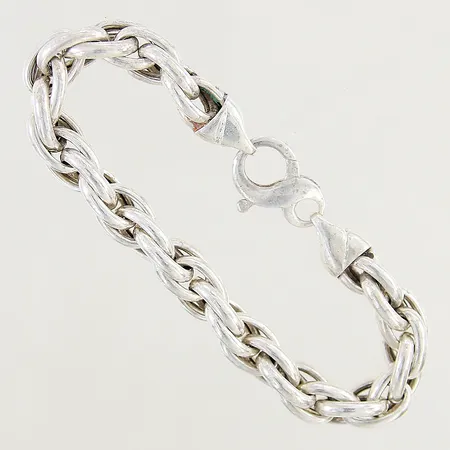 Armband längd 20,5cm bredd 8,8mm ihålig silver 925/1000 Vikt: 22,1 g