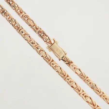 Kedja Kejsar längd 61cm bredd 4,6mm 18K Vikt: 110,9 g