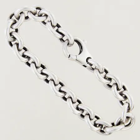 Armband Ankar GHA längd 20cm bredd 11mm silver 925/1000 Vikt: 28,7 g