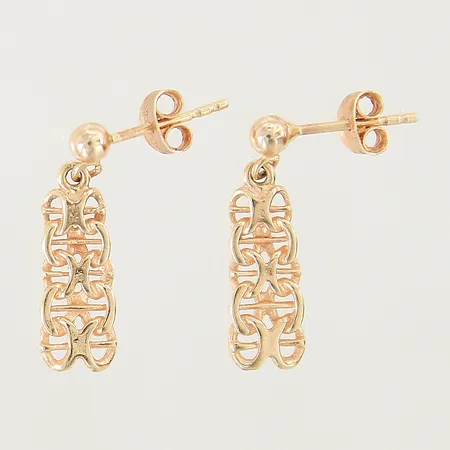 Örhängen X-länk med stav 20x6mm 18K Vikt: 2 g