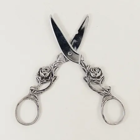 Druvsax Rosen 12,2cm GEWE blad i rostfritt stål silver 830/1000 Vikt: 37,6 g
