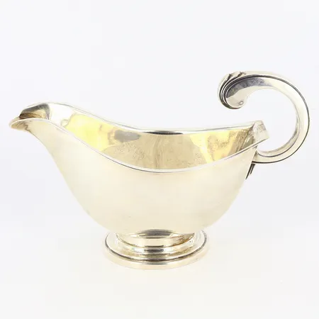 Såskanna, höjd ca 19cm, engelska stämplar, gravyr, 925/1000 Silver Vikt: 201,2 g