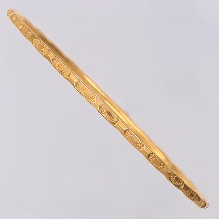 Armring Ø ca67mm bredd 2,3mm, 21K Vikt: 8,3 g