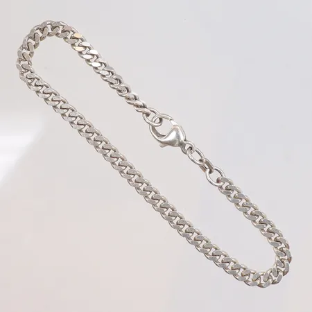Armband Pansar, längd 18,5cm, bredd 4mm, 925/1000 silver Vikt: 8,2 g