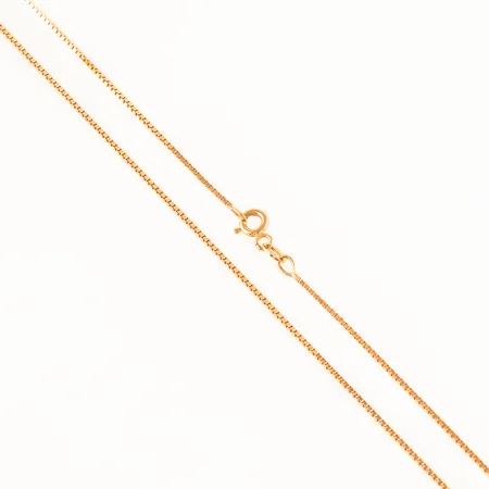 Kedja Venezia längd 42cm bredd 0,9mm, 18K 3,1g. 