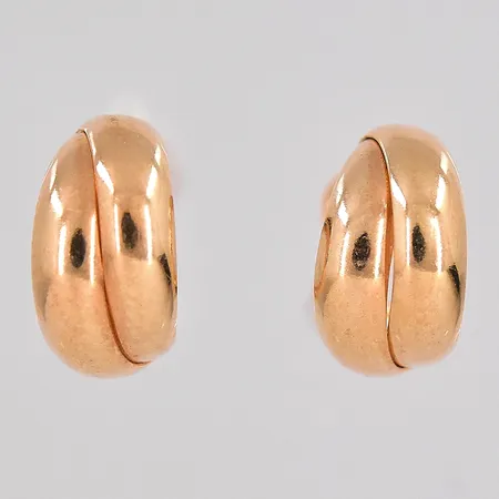 Örhängen Ø 9,5mm bredd 5,5mm 18K Vikt: 0,8 g
