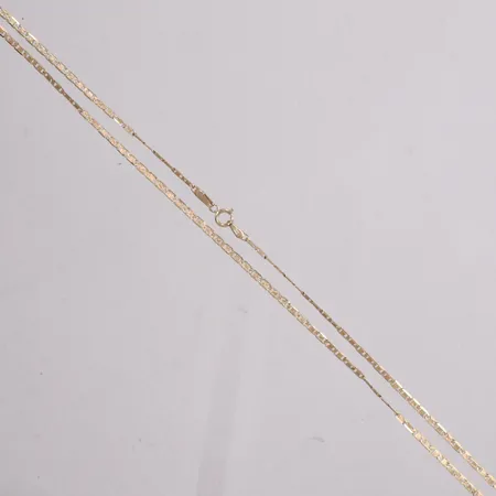 Collier längd 55cm bredd 2,0mm 14K Vikt: 3,8 g