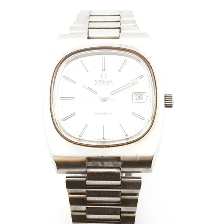 Herrur Omega Geneve Automatic, cal 1012 stål, bredd: 35,7mm