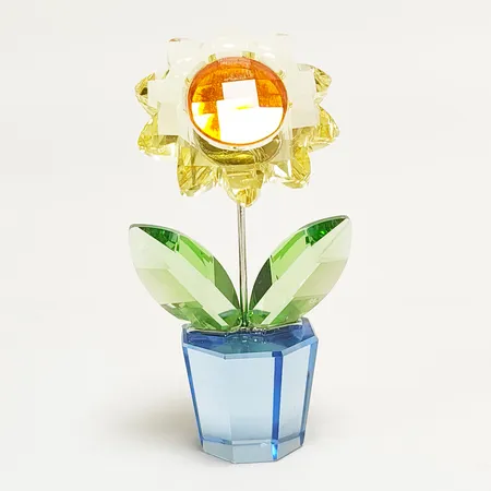 Figurin Swarovski solros, kollektion Happy Flowers, höjd: 5,4cm, inga tillbehör