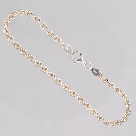 Armband Cordell längd 19cm bredd 3,5mm silver 925/1000 Vikt: 7,3 g