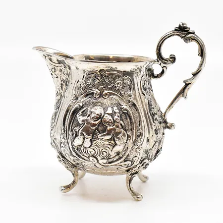 Gräddsnipa höjd 8cm Ø 3,5cm silver 800/1000 Vikt: 89,2 g