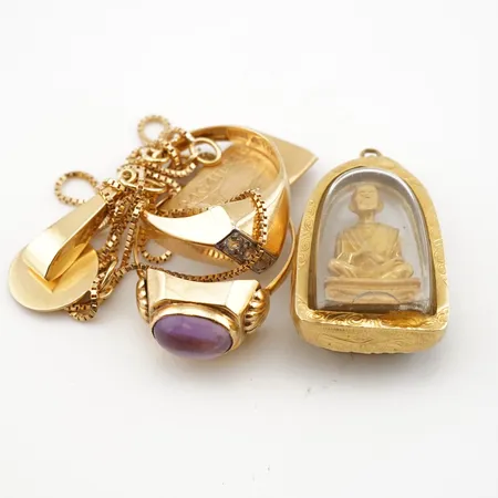 Div guld 18k bruttovikt: 19gr Vikt: 19 g