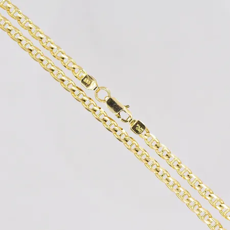 Collier Pansar med stav längd 57cm bredd 3,5mm 14K Vikt: 14,8 g