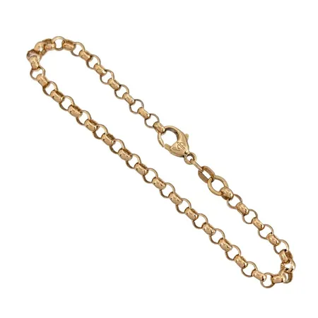 Armband Ärtlänk, 18K guld, Balestra, Svedbom & Co AB (SVE), längd 16,5 cm, bredd 3,7 mm Vikt: 6,8 g