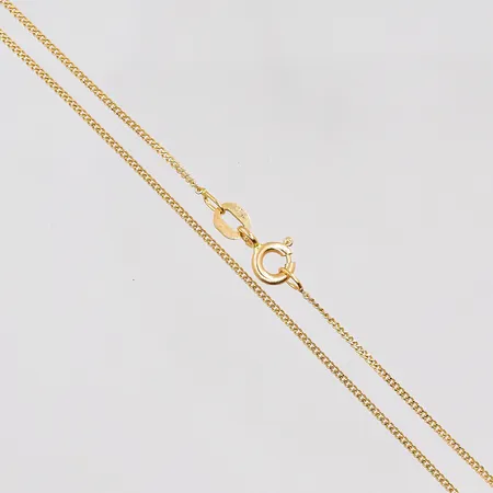 Kedja pansar 36cm, bredd 0,9mm, 18K Vikt: 1,4 g