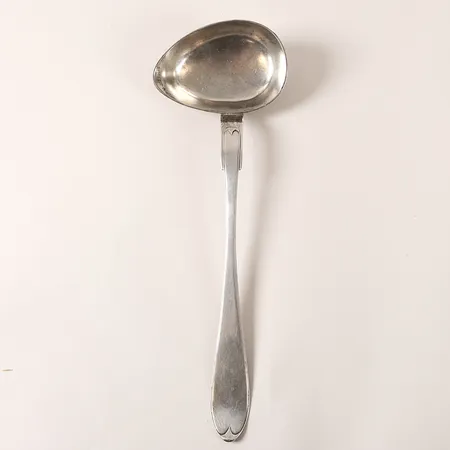 Soppslev, längd: 36cm, Petter Fredrik Sundberg, 1800-talets första hälft, 830/1000 silver Vikt: 230,6 g