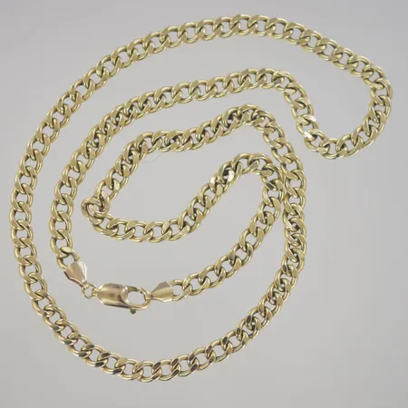 Halskedja pansar, längd 56 cm, bredd 2,6 mm, 18K Vikt: 16,8 g