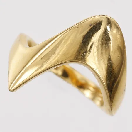 Ring, Thomas Sabo, stl: 16½, originaletui, 925/1000 förgyllt silver Vikt: 5,2 g