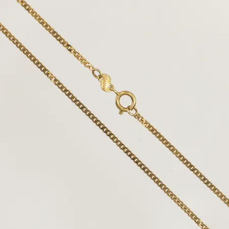 Kedja Pansar, längd 51cm, bredd 1,5mm, 14K  Vikt: 4,6 g