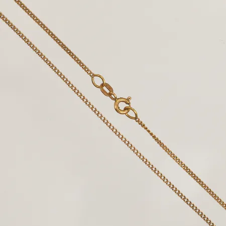 Kedja Pansar, längd 42cm, bredd 1,4mm, 18K  Vikt: 3,1 g