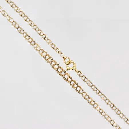 Collier Bismarck 45cm, doserat, 4,2x2,7mm, 18K Vikt: 4,7 g