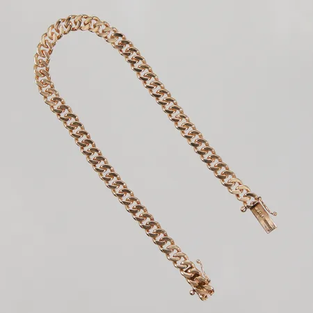 Armband Pansar 18cm, bredd 5mm, Svenska Guldvaruaktiebolaget år 1962, 18K Vikt: 13,4 g