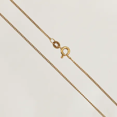 Kedja Pansar, längd 43cm, bredd 1mm, 18K Vikt: 2,3 g