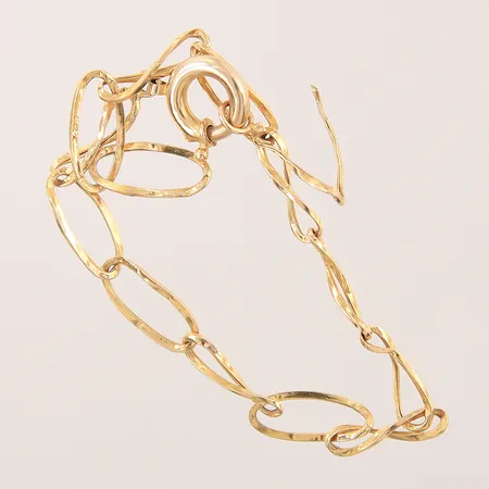 Armband, defekt, ostämplad, 18K  Vikt: 2,4 g