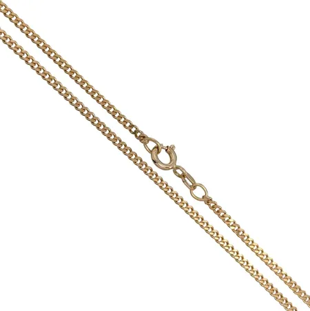 Halskedja Pansar, 18K guld, Balestra, längd 47,0 cm, bredd 2 mm, fint skick Vikt: 6,8 g