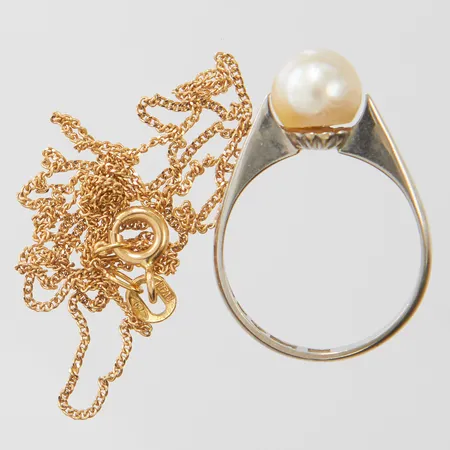 Diverse guld defekta, 18K, bruttovikt: 3,8g.