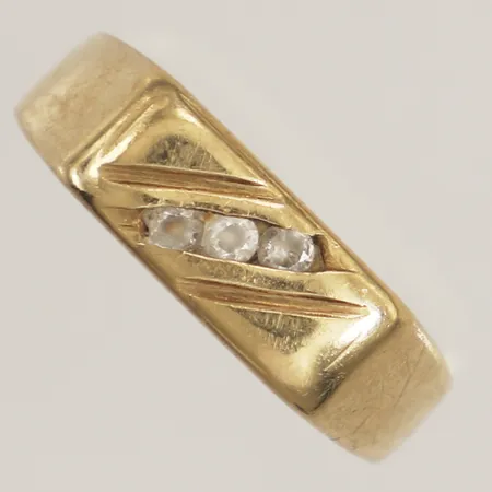 Klackring, defekt, 14K Vikt: 4,6 g