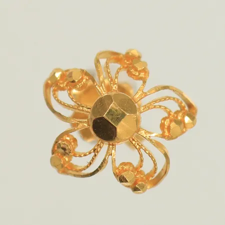 Udda örhänge, 21K, 1,5g Vikt: 1,5 g