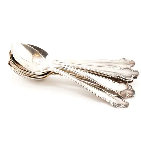 Diverse skedar, silver, 830/1000 Vikt: 165 g