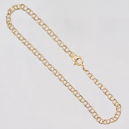 Armband Bismarck 18,5cm, bredd 2,9mm, 18K Vikt: 2,1 g