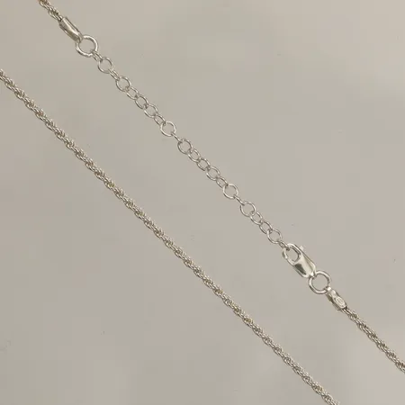 Kedja Cordell, längd 40-45cm, bredd 1,7mm, 925/1000 silver Vikt: 4,4 g