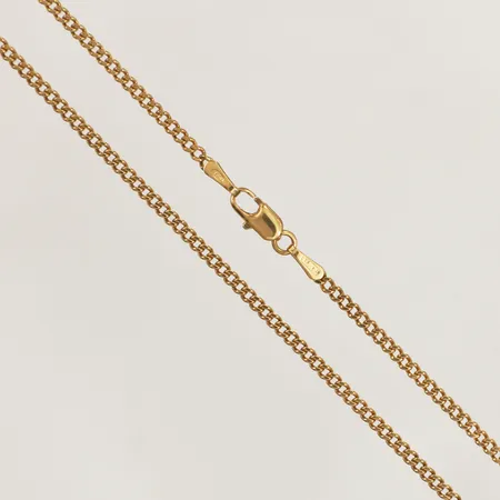 Kedja Pansar, längd 49cm, bredd 1,9mm, 18K  Vikt: 6,9 g