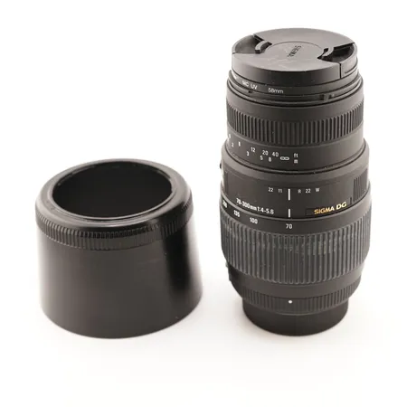 Objektiv Sigma for Nikon 70-300mm, originalbox