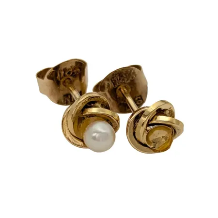 Örhängen, 18K guld, defekta Vikt: 0,8 g