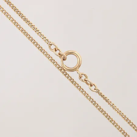 Kedja Pansar, längd: 39,5cm, bredd: 2mm, 18K Vikt: 6,8 g