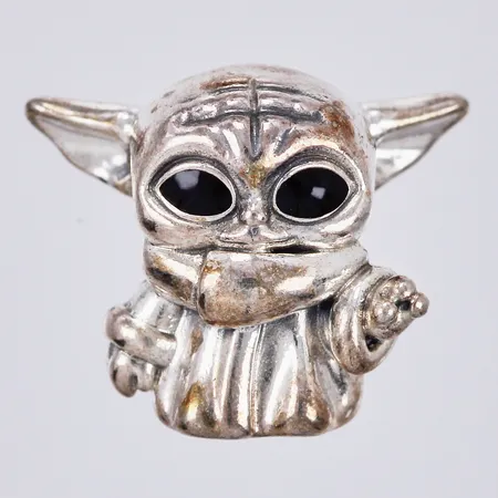 Berlock Baby Joda Star Wars Pandora Ø ca 1,1 x 1,5cm 925/1000 silver Vikt: 3,7 g