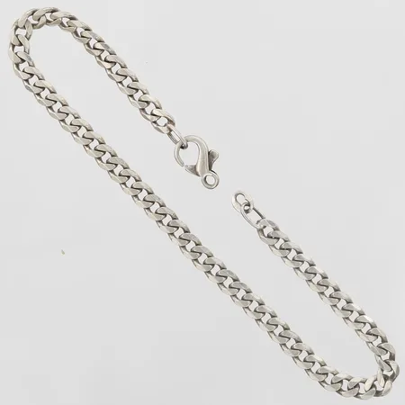 Armband, Pansar, längd: 20,5cm, bredd: 4mm, löst lås, 925/1000 silver Vikt: 7,1 g