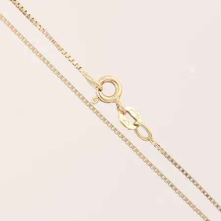 Kedja Venezia, längd 39cm, bredd 0,8mm, ojämnheter, Balestra, 18K Vikt: 2,4 g