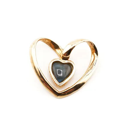 Hänge, 25mm x 20mm, 18k Vikt: 4 g