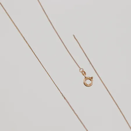 Kedja, av, 18K Vikt: 1 g
