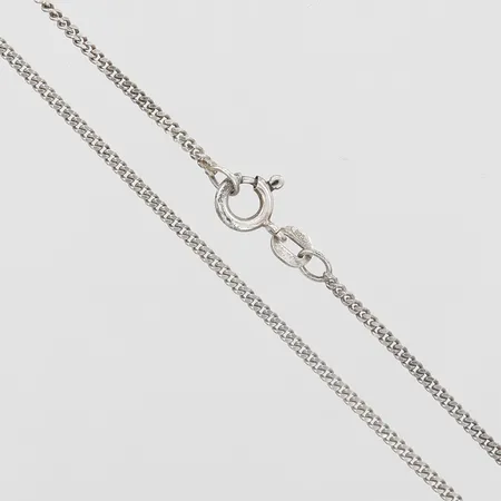 Kedja, pansar, längd: 40,5cm, bredd: 1,5mm, Balestra, 925/1000 silver Vikt: 2,7 g