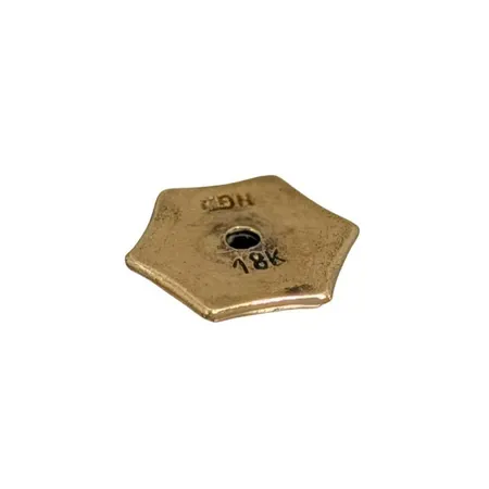 Plopp, 18K guld, en enkel Vikt: 0,2 g