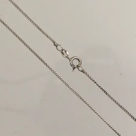 Vristlänk Pansar, längd 28cm, bredd1,2mm, silver 925/1000 Vikt: 1,5 g