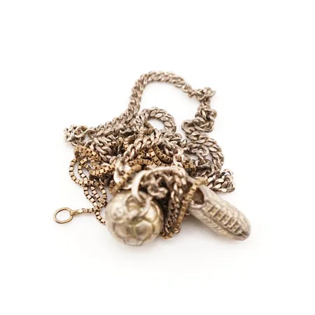 Diverse silversmycken, 925/1000 Vikt: 18 g